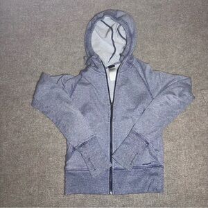 Patagonia Women’s Small Full Zip Hoodie Blue Gray Athletic